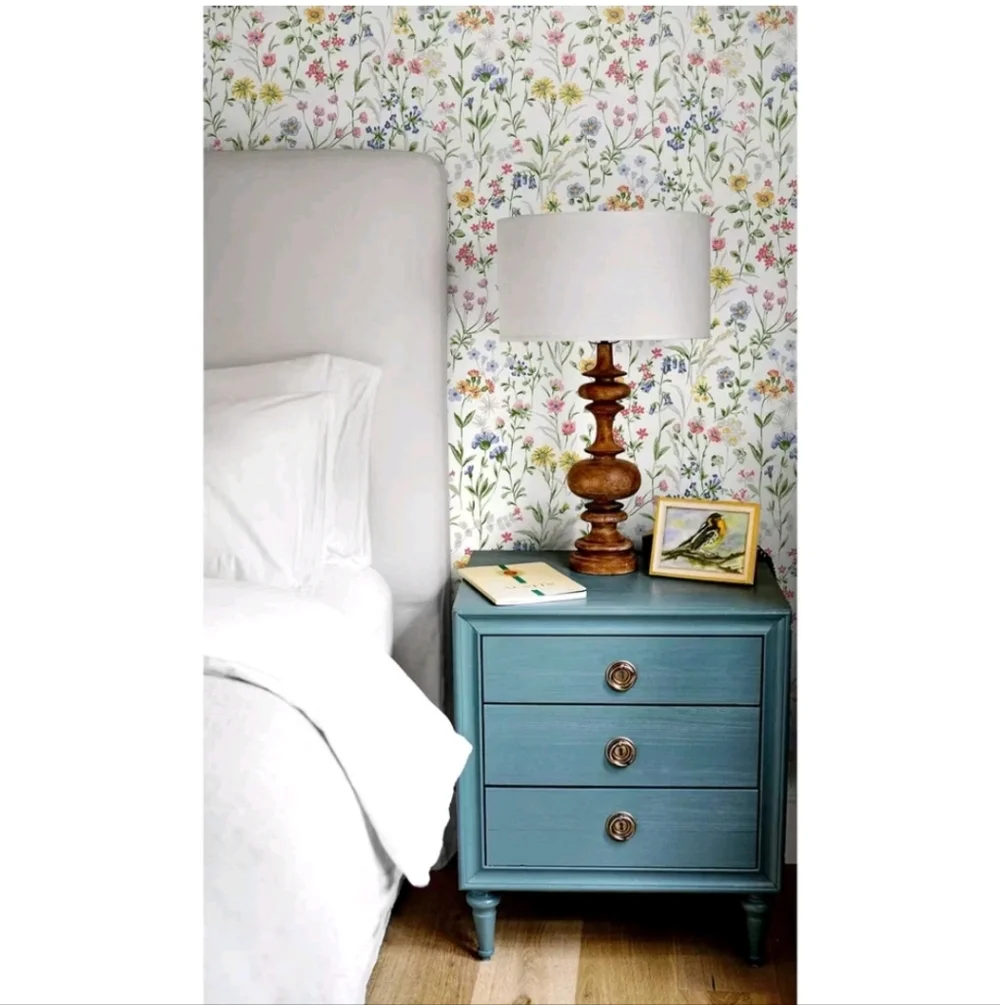 NextWall Wildflowers Peel and Stick Wallpaper: Removable Vinyl,
